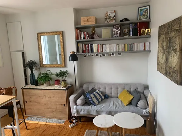 Loue appartement meublé 32m² - Paris 18ème