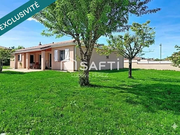 Maison 155 m² - 4 chambres + bureau - Aucun travaux - Terrain 989 m²