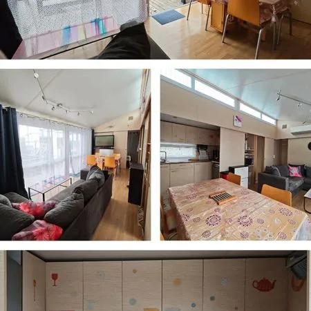 Vds Mobil-home+Terrain dans camping de copropriétaires 50 m plage en accès direct