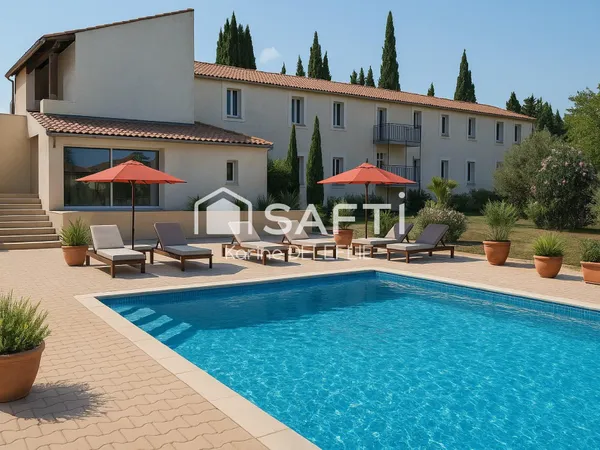Beau T3 avce piscine