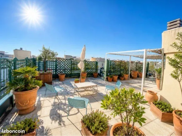 Penthouse d'exception dernier étage avec terrasses Montpellier