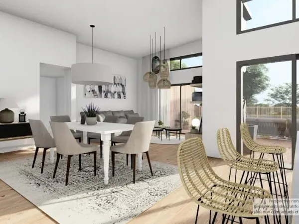 Maison neuve 5 pièces 133 m²