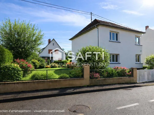 Maison familliale au calme - proche de Strasbourg