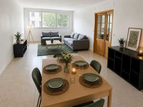2 Chambres de 15m2 dispo dans 135m²- Hypercentre Rouen - Internet + électricté inclus - dossier indi