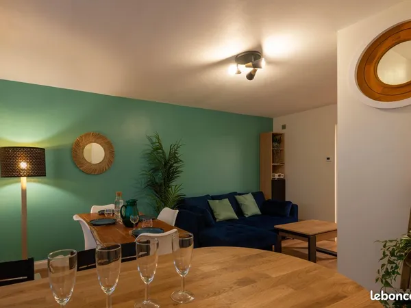 Appartement 53 m² avec sauna Charpennes