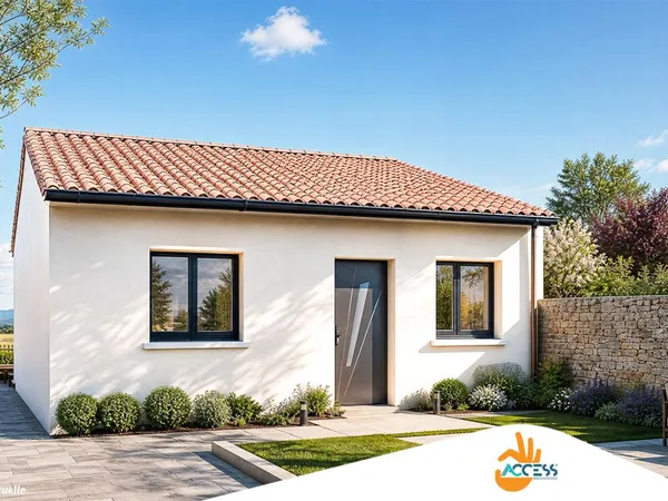Terrain + maison 66 m²