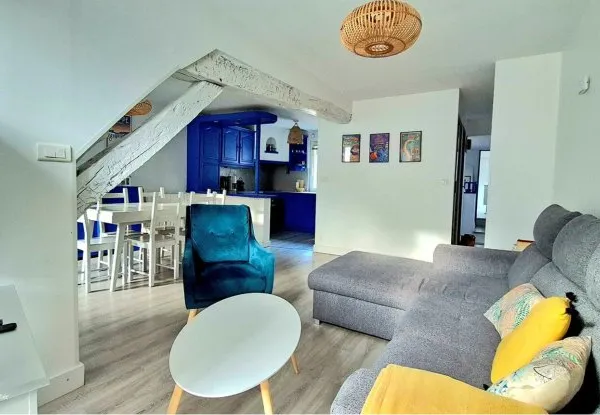 DIEPPE CENTRE - APPARTEMENT DUPLEX 5 PIECES & CAVE PRIVATIVE
