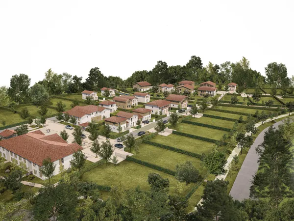 Terrain en lotissement 1234 m²