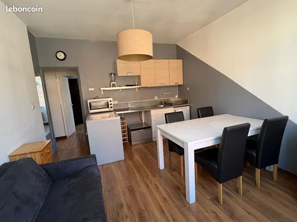 À VENDRE - F2 MEUBLÉ DE 31 m² À LILLE - ENTIÈREMENT RÉNOVÉ - 119 450