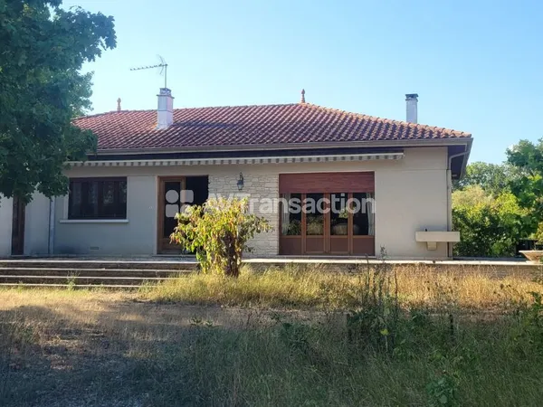 33350-SAINTE TERRE-MAISON FAMILIALE 140M2 3/4 CHAMBRES GARAGE