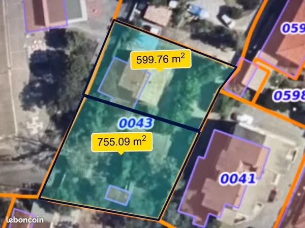 Maison 150 m² + Terrain 1370 m² divisible — Quartier Lupino (Bastia)