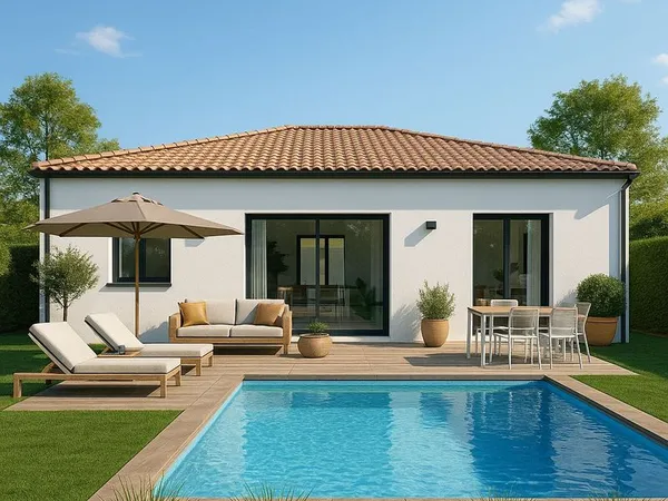 Projet de construction d'une maison 80 m² avec terrain à RESTINCLIERES (34)