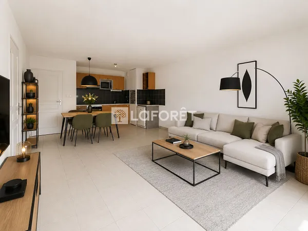 Appartement 3 pièces 58 m²