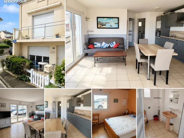 Appartement T2 - Étel - À deux pas du port - 36,68 m²