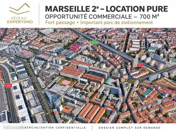 Local 700 m² Marseille
