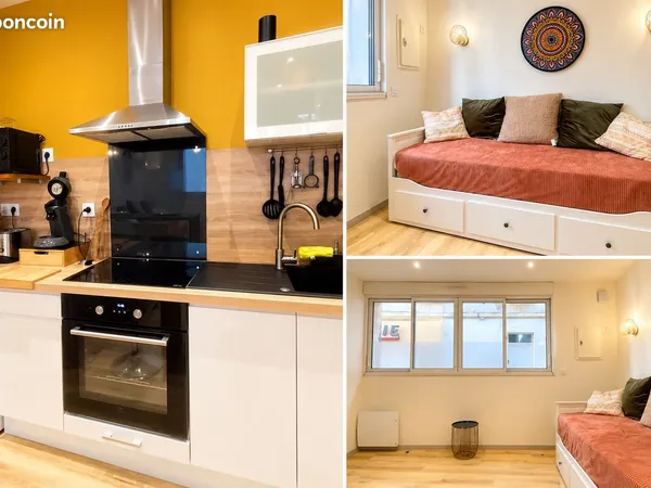Studio meublé premium - 22 m² - Tout inclus - Proche Bioparc