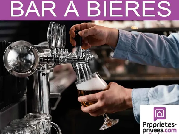 Fonds de commerce brasserie, bar 181 m²