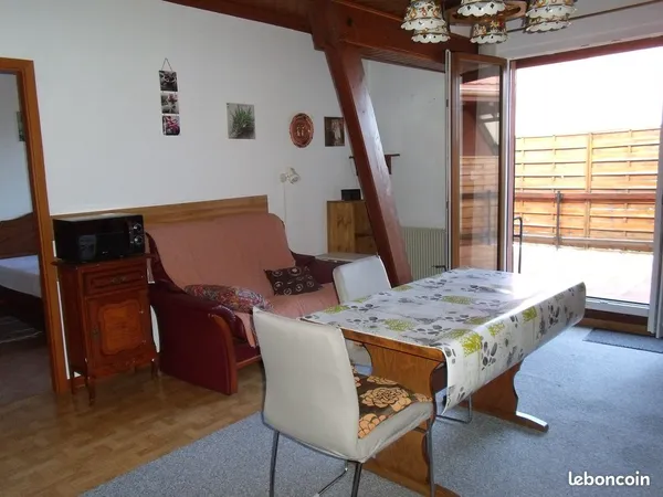 Appart f2 meublé proc colmar dispo début juillet