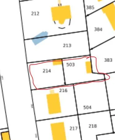 Terrain constructible 720m2