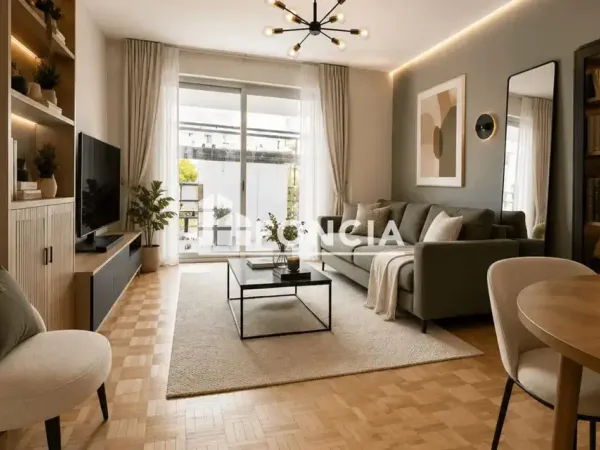 Vaugirard : immeuble moderne 2 pieces 48 m² avec balcon 7m2 cave et parking