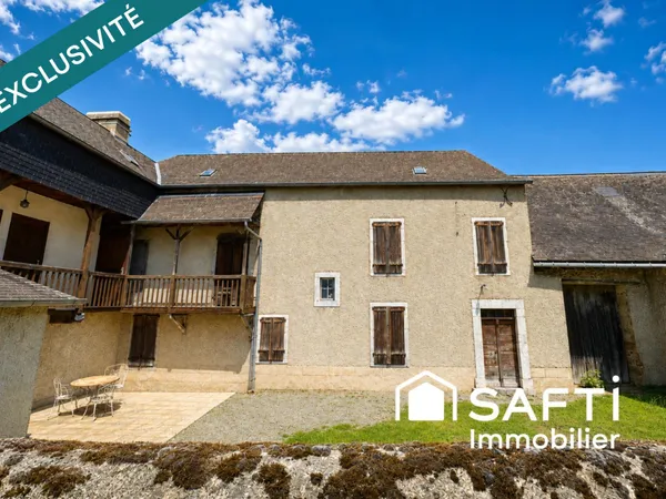 Grande propriété familiale, gîte et 4 granges