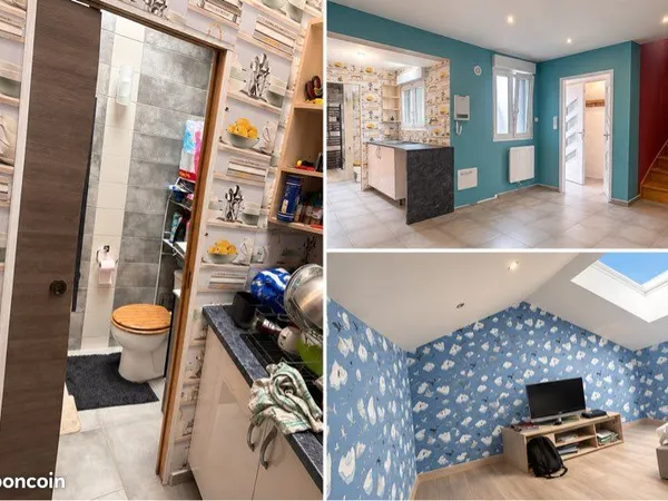 Chambre meublée de 25 m² en colocation - Dunkerque Centre-ville