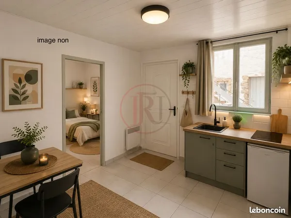 Appartement 1 pièce 21 m²