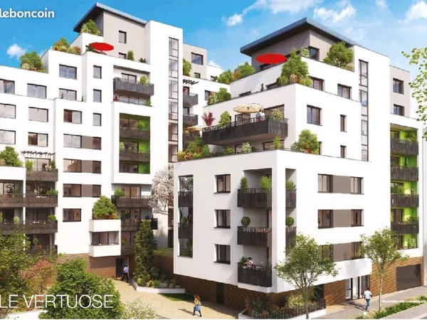 Studio 1 pièce 26 m²