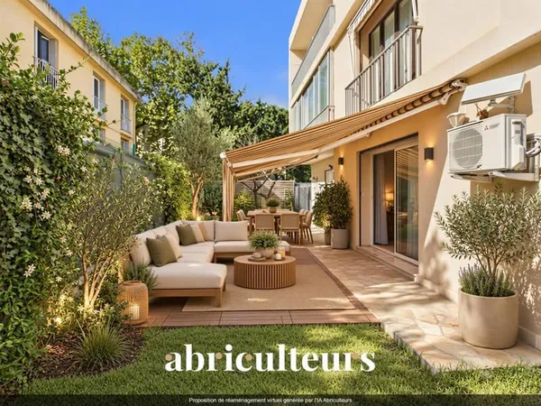Aix-en-Provence - Facultés | T3 de 69 m² avec terrasse de 25 m², jardin et garage