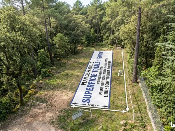 Terrain constructible viabilisé 1200m² ARTHES 81160 Projet urgent
