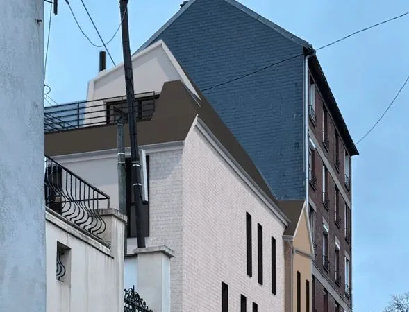 Maison avec permis de construire