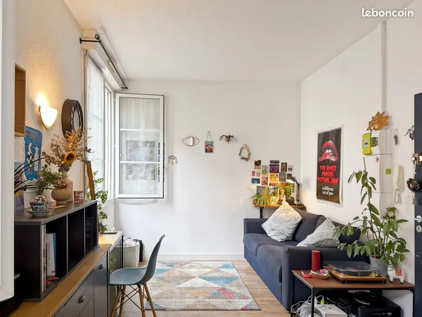 Studio 1 pièce 21 m²