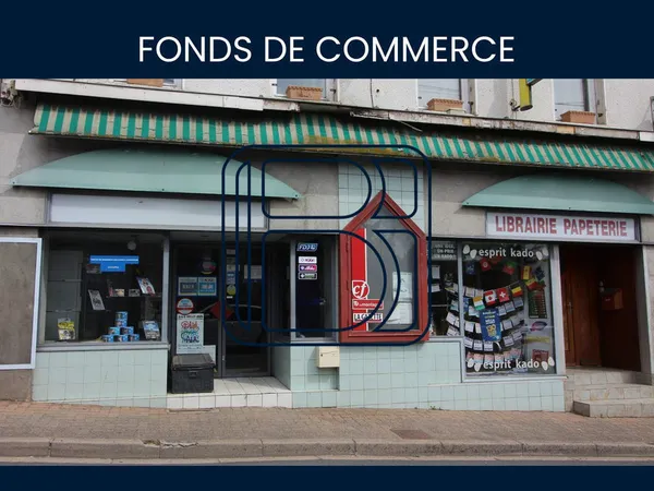 FONDS DE COMMERCE TABAC PRESSE LIBRAIRIE FDJ ET CARTERIE/PAPETER
