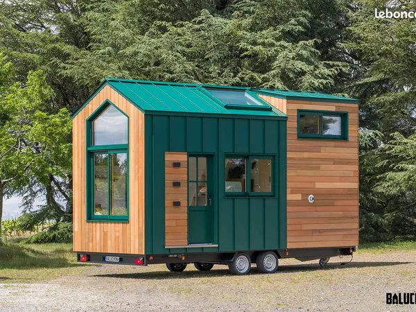 Tiny House Baluchon « Mina » - 2023 - Haut de gamme - Tout équipée