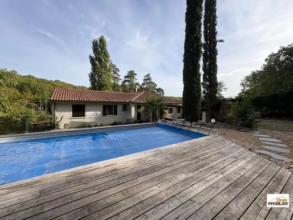 Maison sur sous-sol avec Piscine