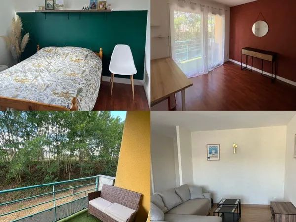 Appartement lumineux 3p 62m2