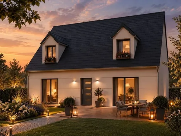 Faites construire votre maison 108 m² avec terrain à BAULNE (91) !