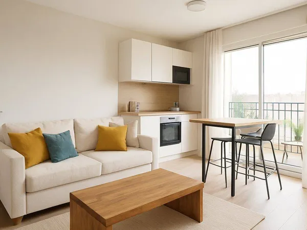 Appartement 2 pièces 45 m²