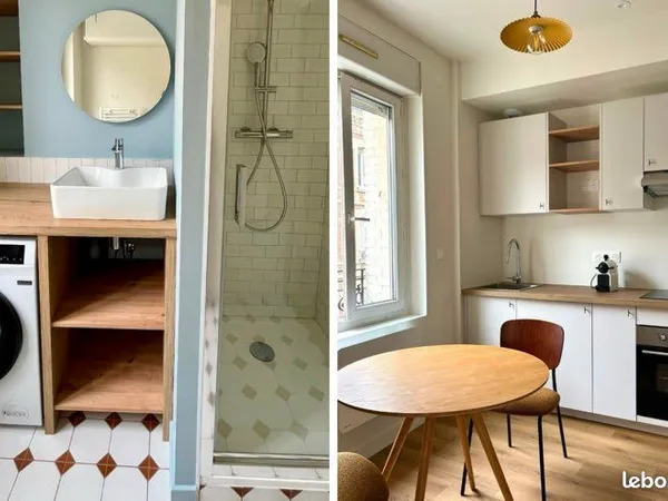 T2 meublé 34m2 - Refait à neuf - Lumineux - Balcon - Centre ville