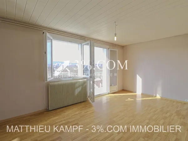 Nancy-Jarville Appartement de 62 m2, 3 pièces avec vue dégag