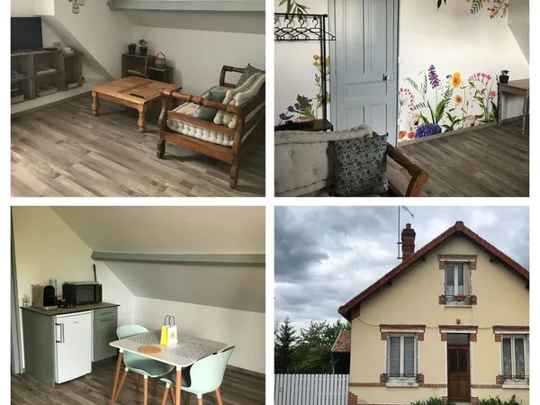 Maison + local commercial loué au bourg d'Amilly