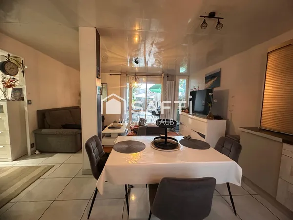 Compiègne , appartement 2 chambres avec jardinet
