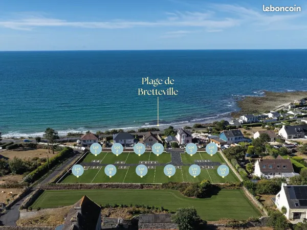 Terrain à bâtir 396 m² - Bretteville - Plage à 50 m
