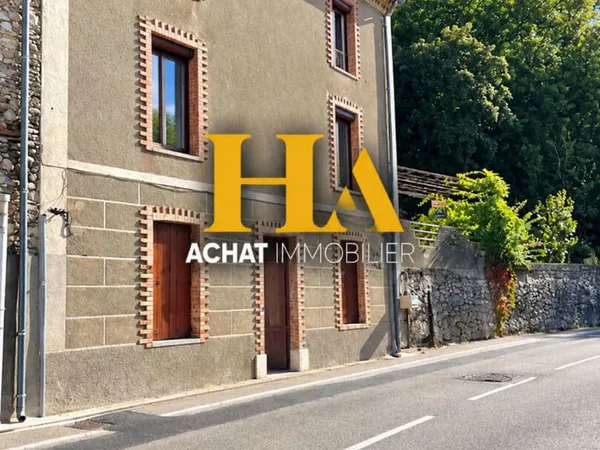 A VENDRE - LAROQUE (34190) - Maison de ville en 1er ligne de rivière - 5 pièces, 113 m², terrain 2 4