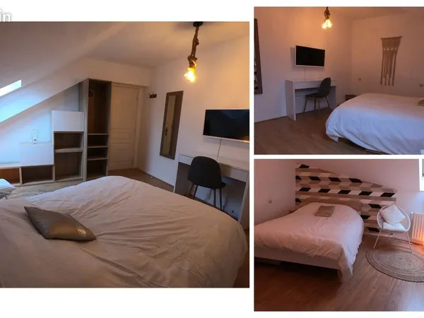 Chambre 15m2 Duplex Haut de gamme Tout compris à Thionville proche centre