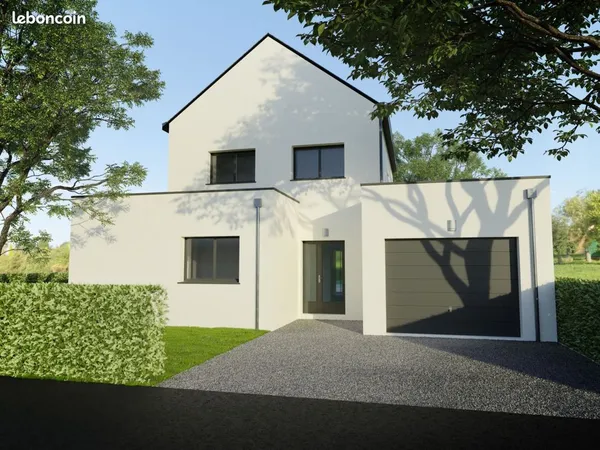 Projet de construction d'une maison 135 m² avec terrain à LES GARENNES-SUR-LOIRE (49)