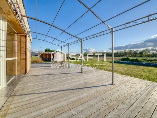 Maison bois neuve au calme avec vue dégagée