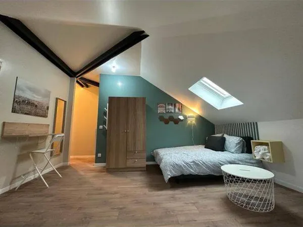 Studio 1 pièce 28 m²