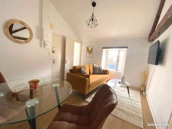 Agréable T2 rénové avec charme de l'ancien - 28 m2 - Centre ville