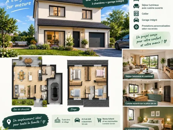 Maison 5 pièces 100 m²